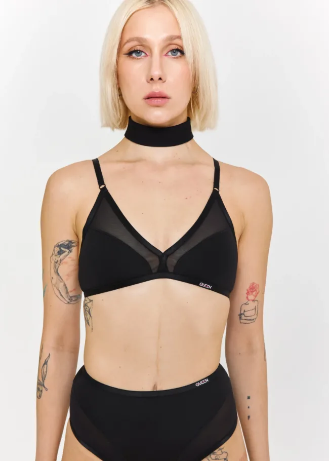 Adjustable Top with Mesh – GLORY – Black - 22D5190 scaled