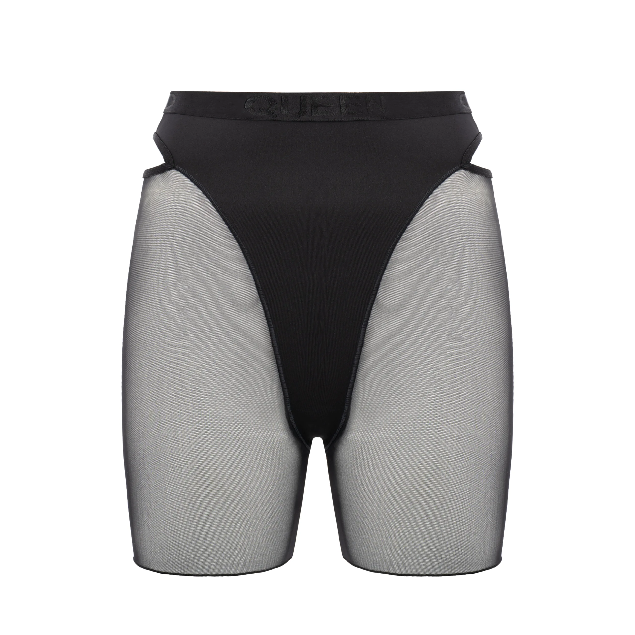 High waisted pole shorts